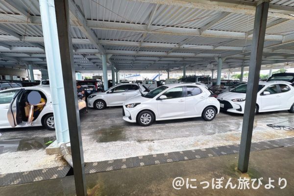 宮古島のJネットレンタカー宮古空港店 取り扱い車種